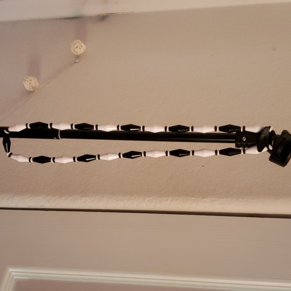 Black and White Bead Necklace